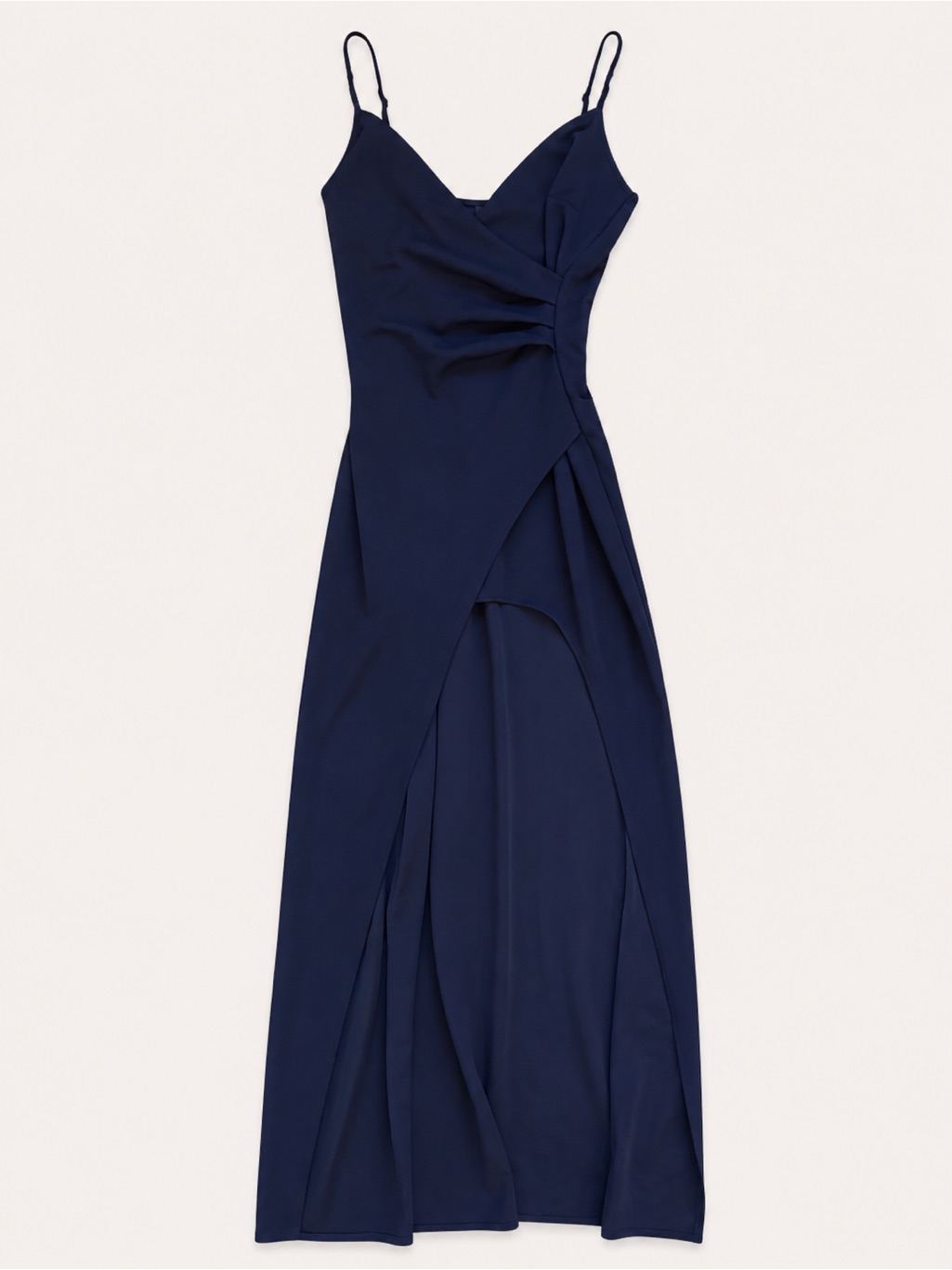 Windsor Navy Blue Wrap Maxi Dress | Size Small | Formal Event Dress